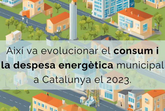 Evolució consum enerètic municipal a Catalunya